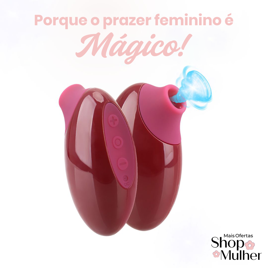 Sugador de Clíclí Mágico! Recarregável - [LANÇAMENTO]